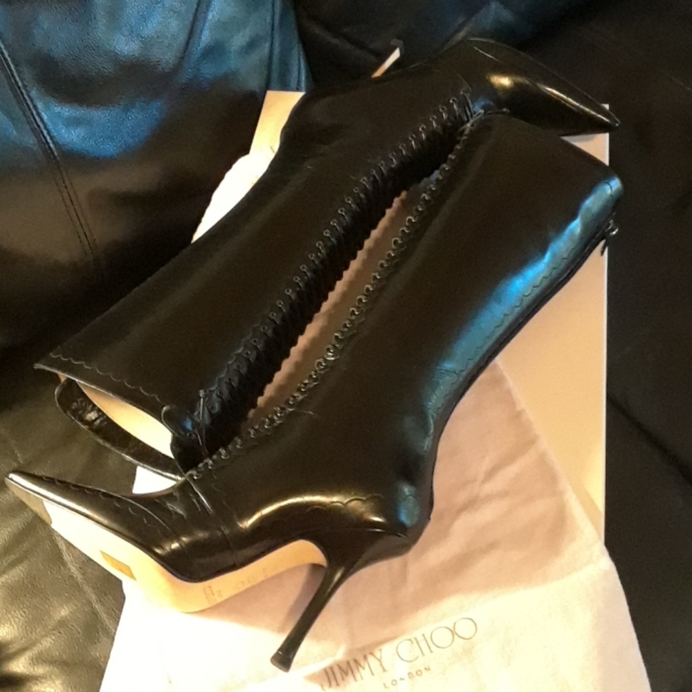 SOLD❣NWT❣JIMMY CHOO Boots - Picture 4 of 7